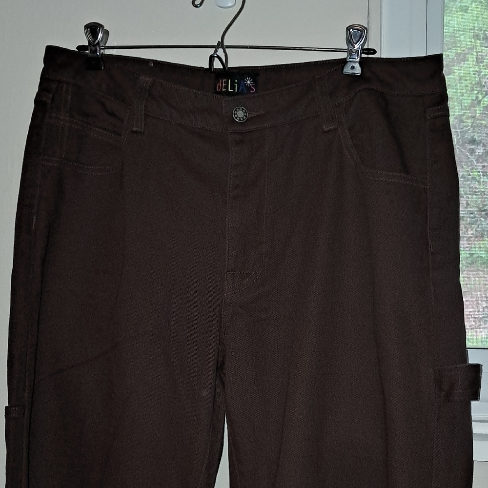 dELiA*s Brown Cargo Pants Casual Style